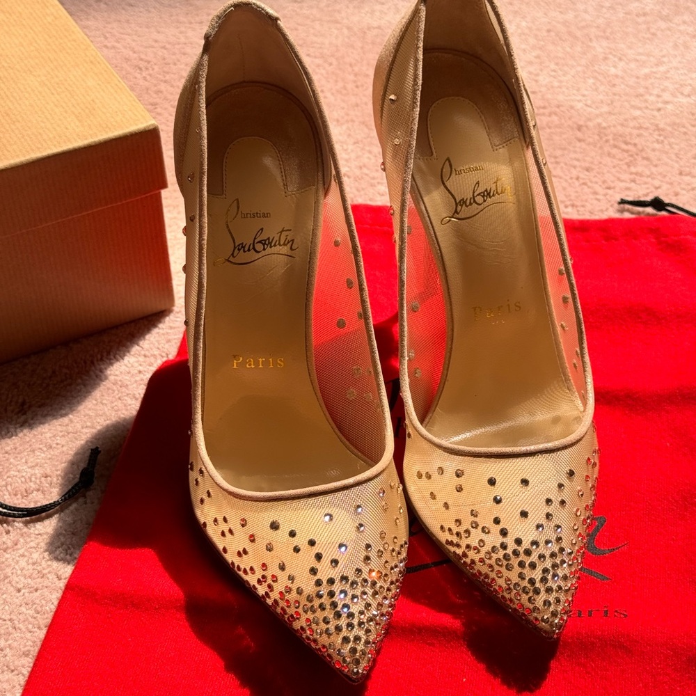 CHRISTIAN LOUBOUTIN Follies Strass